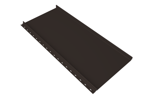 Кликфальц mini Grand Line 0,45 Drap TR с пленкой на замках RR 32 темно-коричневый