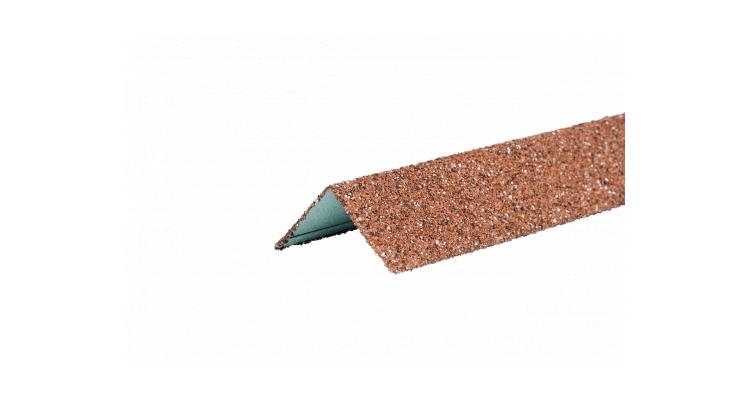 ТЕХНОНИКОЛЬ HAUBERK уголок металлический внешний, красный