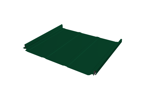 Кликфальц Pro Line Grand Line 0,45 Drap с пленкой на замках RAL 6005 зеленый мох