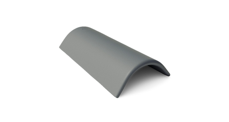 Коньковая черепица без зажима Braas графит