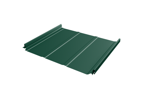 Кликфальц Pro Line Grand Line 0,45 Drap ST с пленкой на замках RAL 6005 зеленый мох