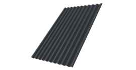 Профнастил С21R 0.45 Drap-double TX RAL 7024 мокрый асфальт