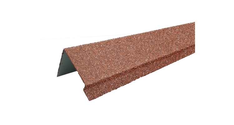 ТЕХНОНИКОЛЬ HAUBERK наличник оконный металлический LUX, красный