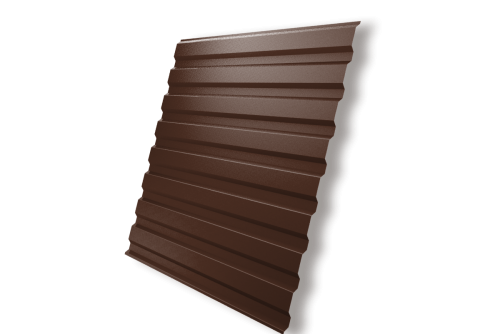 Профнастил С20А 0.5 Satin RAL 8017 шоколад