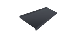 Отлив простой 250 0,5 Drap RAL 7024 мокрый асфальт (2м)