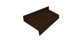 Отлив простой 50 0,45 Print Premium Antique Wood TwinColor (2м)