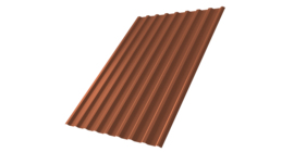 Профнастил С20R 0,45 Drap TR RAL 8004 терракота