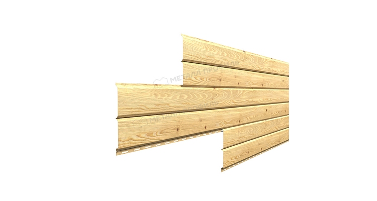 Сайдинг Металл Профиль Lбрус-15х240 (ECOSTEEL-01-Сосна-0.5)