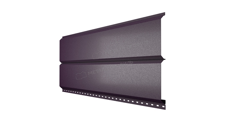 Сайдинг Металл Профиль Lбрус-15х240 (VALORI-20-Violet-0.5)