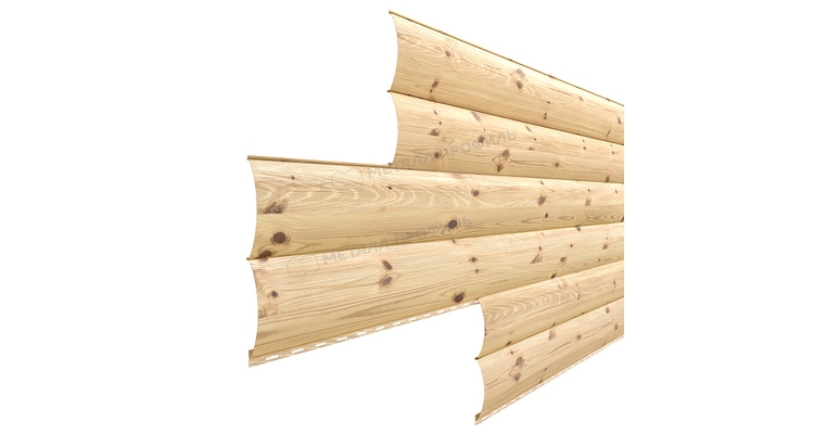 Сайдинг Металл Профиль Woodstock-Т-28х330 (ECOSTEEL_T-12-Орех-0.45)