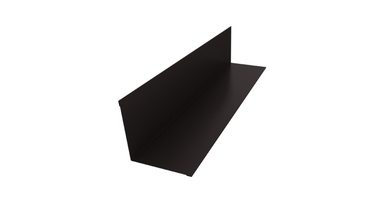 Угол внутренний 110х110 0,45 Drap TX RR 32 темно-коричневый (2м)