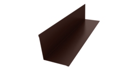 Угол внутренний 110х110 0,5 Drap TX RAL 8017 шоколад (2м)
