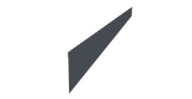 Ламель забора жалюзи Palermo 0,5 Satin Matt TX RAL 7024 мокрый асфальт