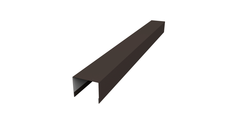 Крышка жалюзи Palermo 0,45 PE RR 32 темно-коричневый (2м)