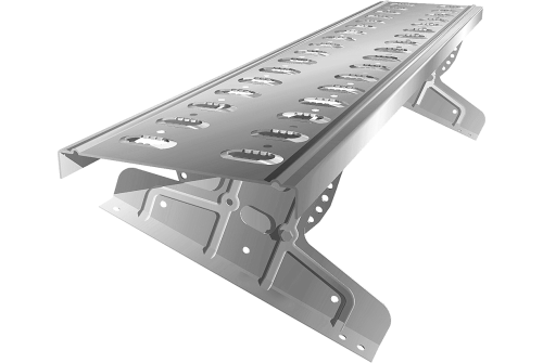 Мостик переходной для композитной черепицы 1,25 RAL 7004