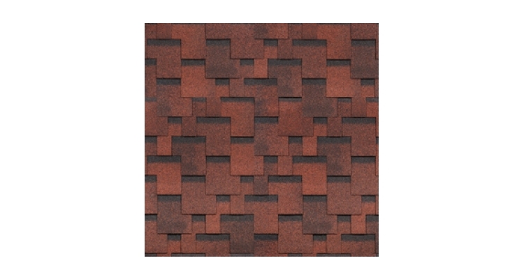 Черепица гибкая Технониколь Финская Аккорд красный